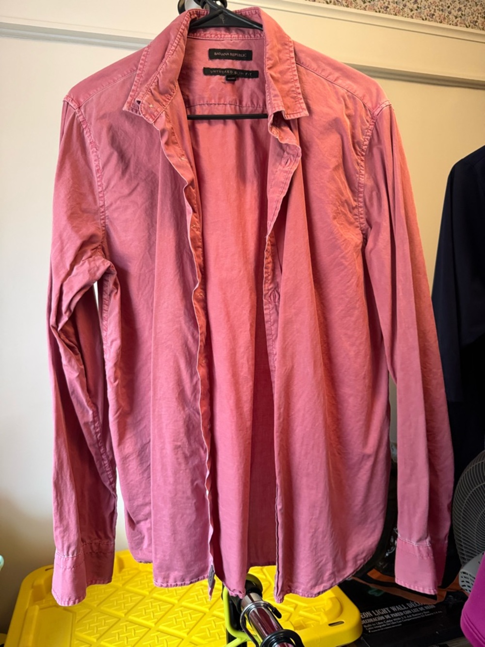 Banana Republic Washed Rose Button-Down Shirt